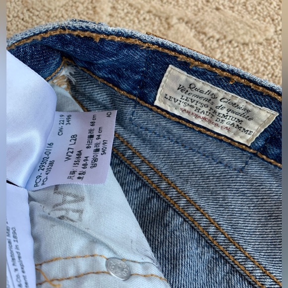 Vintage Levi’s 501s size W27 L28 - Picture 6 of 8